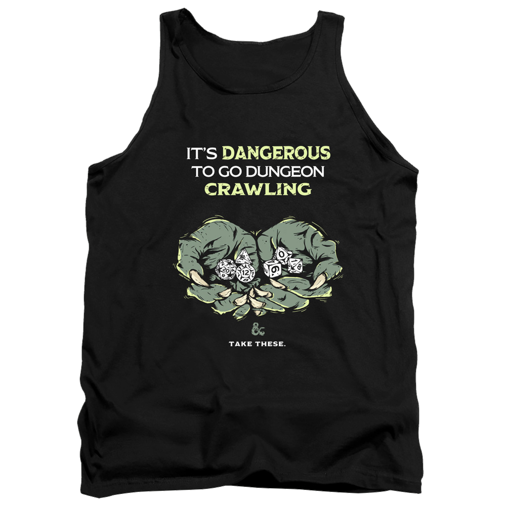 Dungeons & Dragons Dangerous To Go Alone - Men's Tank Top Men's Tank Dungeons & Dragons