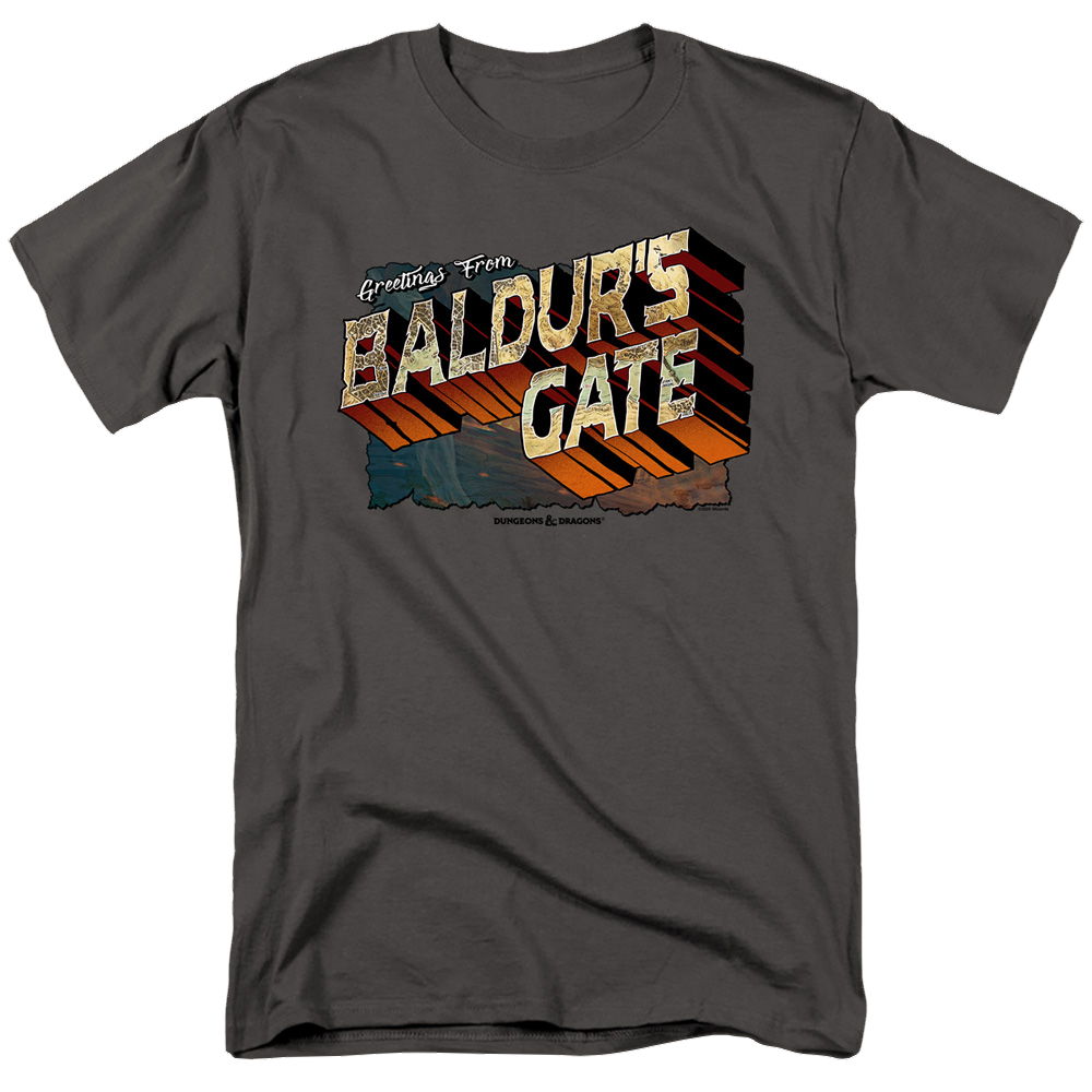 Dungeons & Dragons Baldurs Gate - Men's Regular Fit T-Shirt Men's Regular Fit T-Shirt Dungeons & Dragons