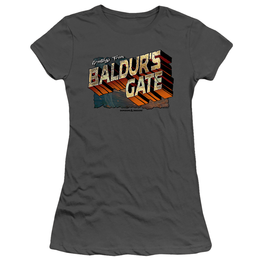 Dungeons & Dragons Baldurs Gate - Juniors T-Shirt Juniors T-Shirt Dungeons & Dragons