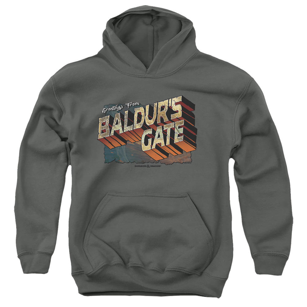 Dungeons & Dragons Baldurs Gate - Youth Hoodie Youth Hoodie (Ages 8-12) Dungeons & Dragons