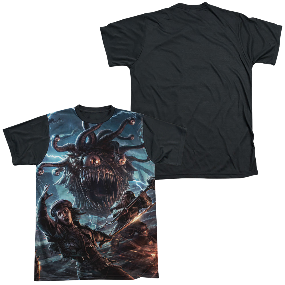 Dungeons & Dragons Monster Manual Cover - Men's Black Back T-Shirt Men's Black Back T-Shirt Dungeons & Dragons