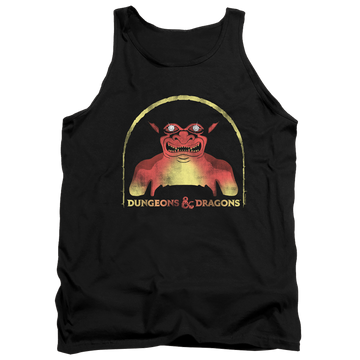 Black men's tank with Dungeons & Dragons Old School graphic