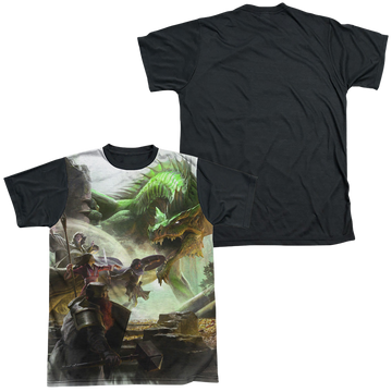 Dungeons & Dragons Starter Covers men's black back t-shirt
