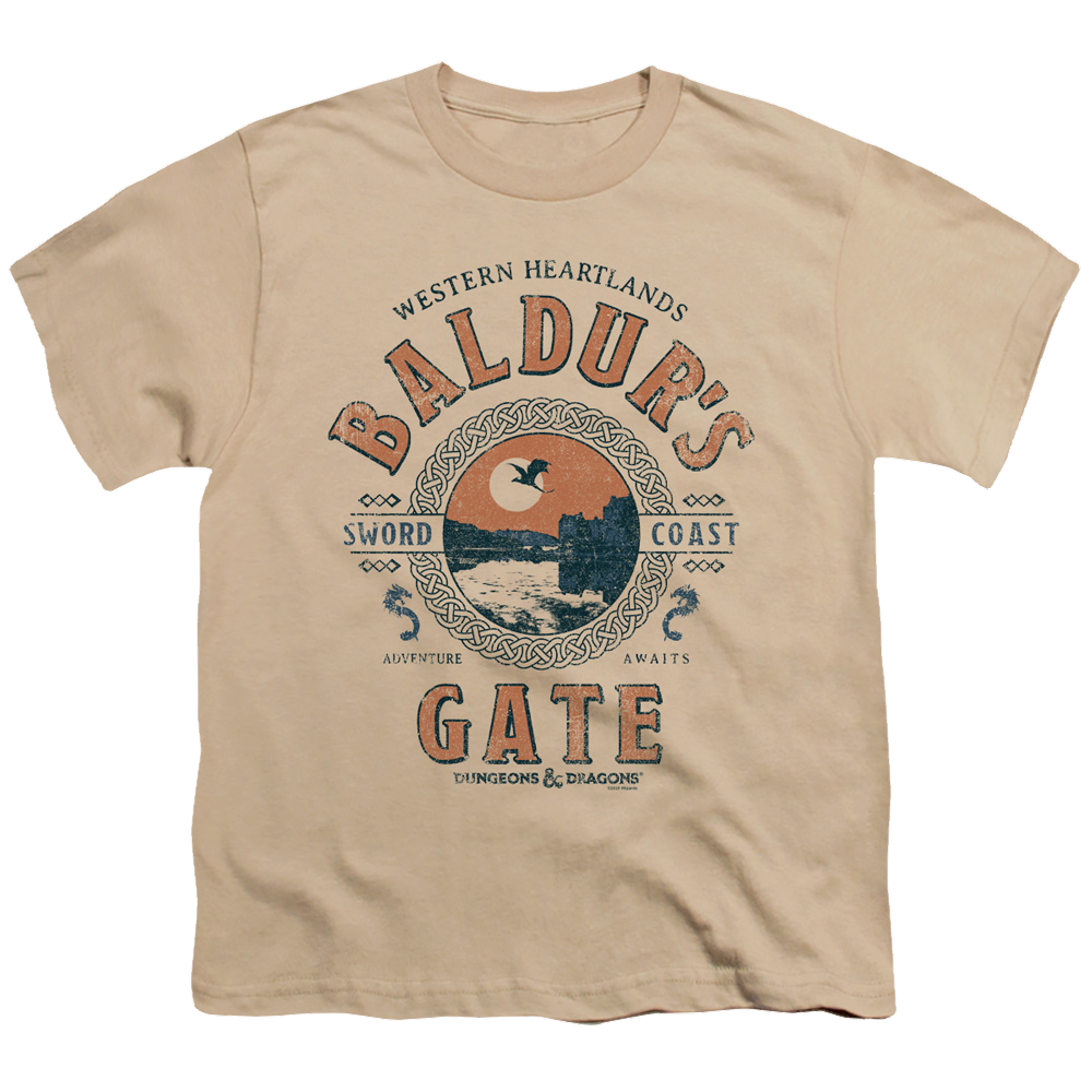 Dungeons & Dragons Baldurs Gate Resort - Youth T-Shirt Youth T-Shirt (Ages 8-12) Dungeons & Dragons