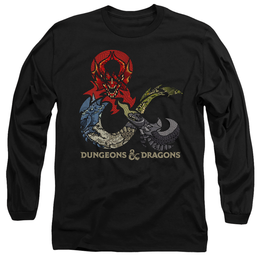 Dungeons & Dragons Dragons In Dragons - Men's Long Sleeve T-Shirt Men's Long Sleeve T-Shirt Dungeons & Dragons