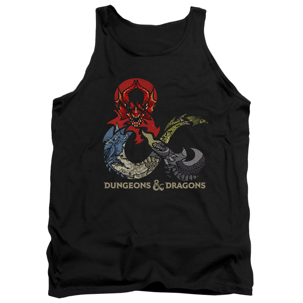 Dungeons & Dragons Dragons In Dragons - Men's Tank Top Men's Tank Dungeons & Dragons