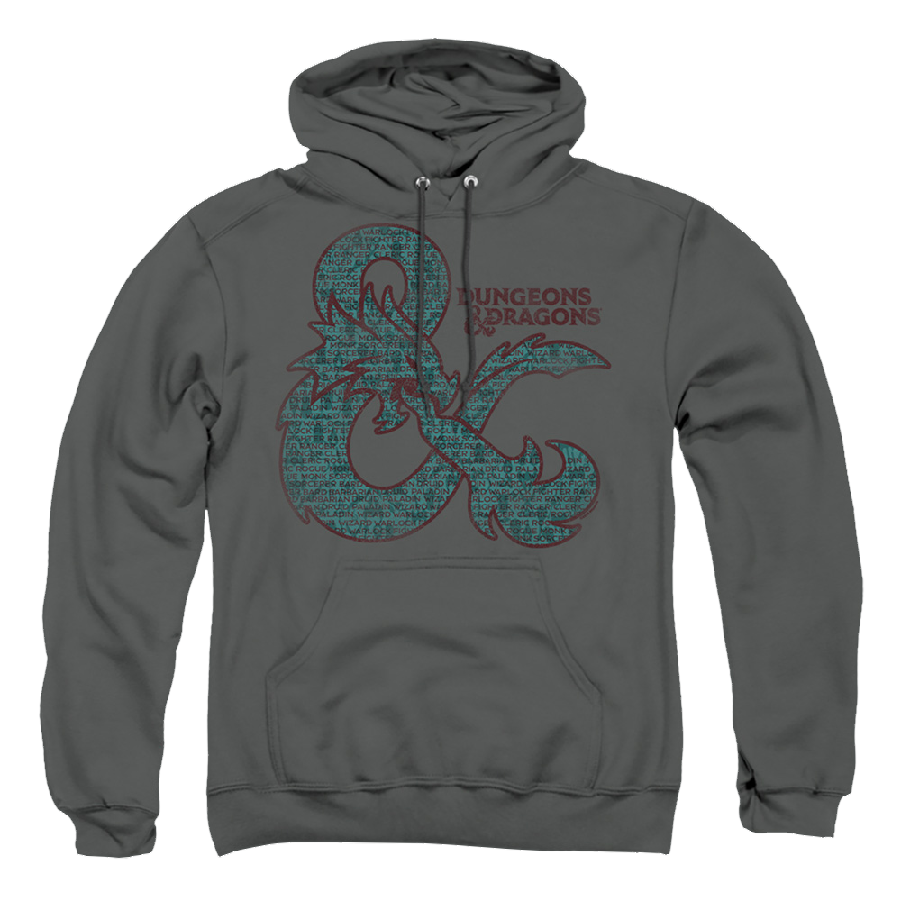Dungeons & Dragons Ampersand Classes - Pullover Hoodie Pullover Hoodie Dungeons & Dragons