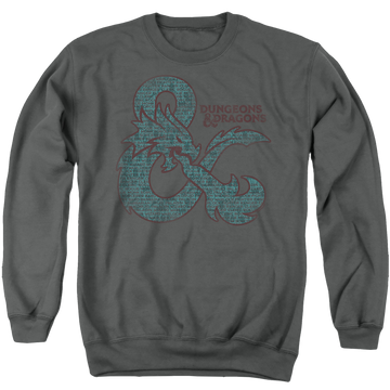 Dungeons & Dragons Ampersand Classes - Men's Crewneck Sweatshirt Men's Crewneck Sweatshirt Dungeons & Dragons