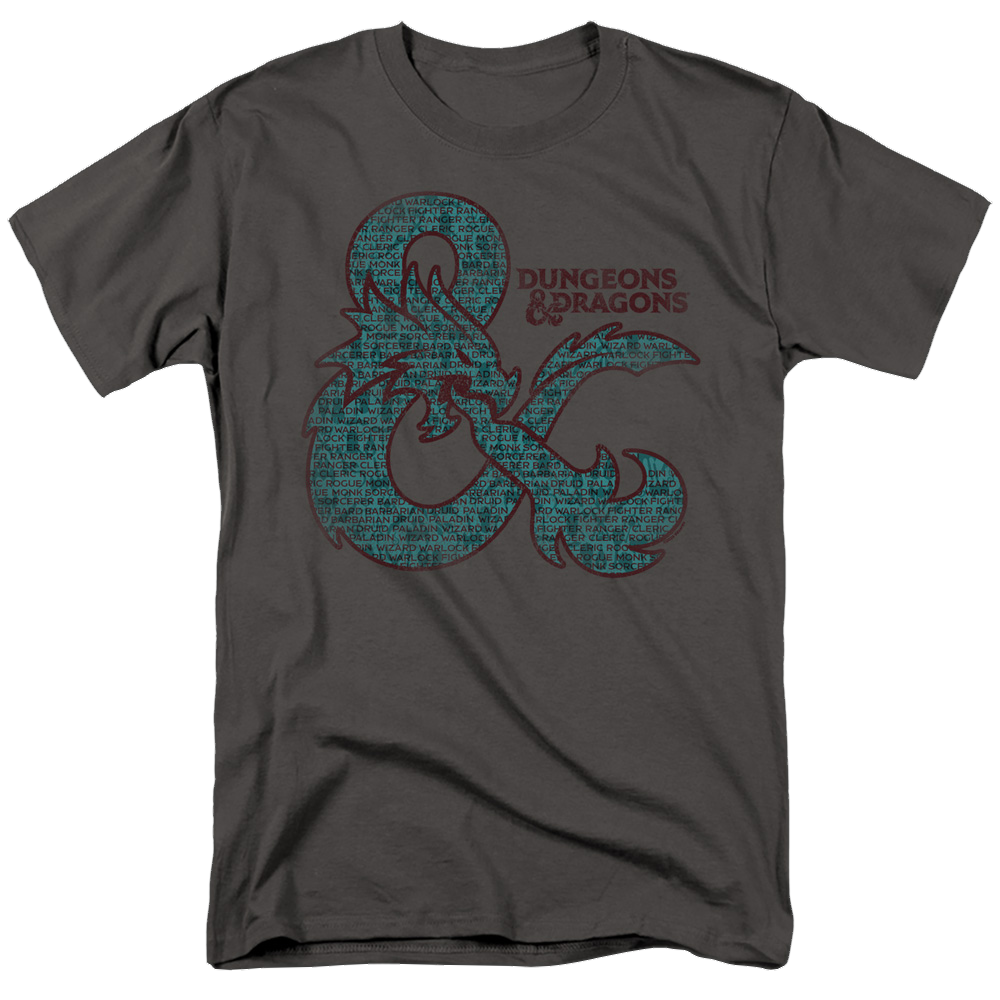 Dungeons & Dragons Ampersand Classes - Men's Regular Fit T-Shirt Men's Regular Fit T-Shirt Dungeons & Dragons