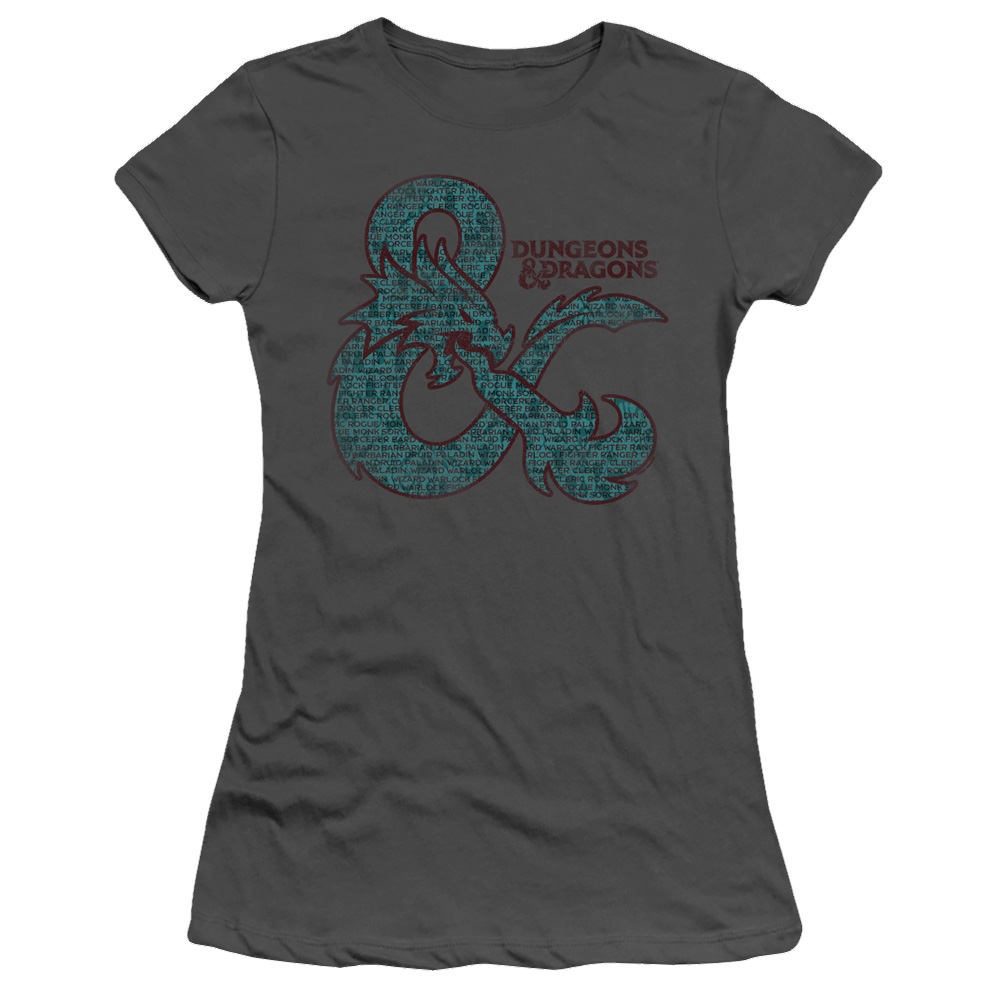 Dungeons & Dragons Ampersand Classes - Juniors T-Shirt Juniors T-Shirt Dungeons & Dragons