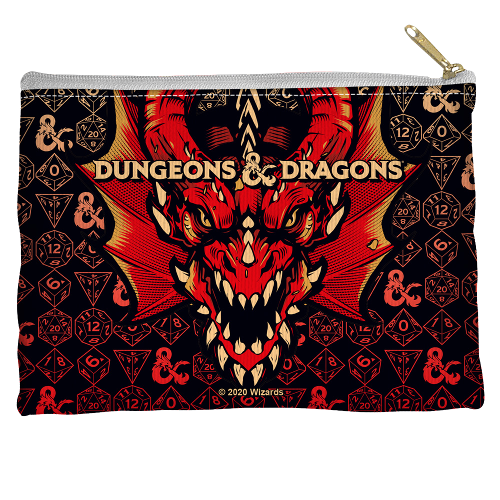 Dungeons & Dragons Dragon - Straight Bottom Accessory Pouch Straight Bottom Accessory Pouches Dungeons & Dragons