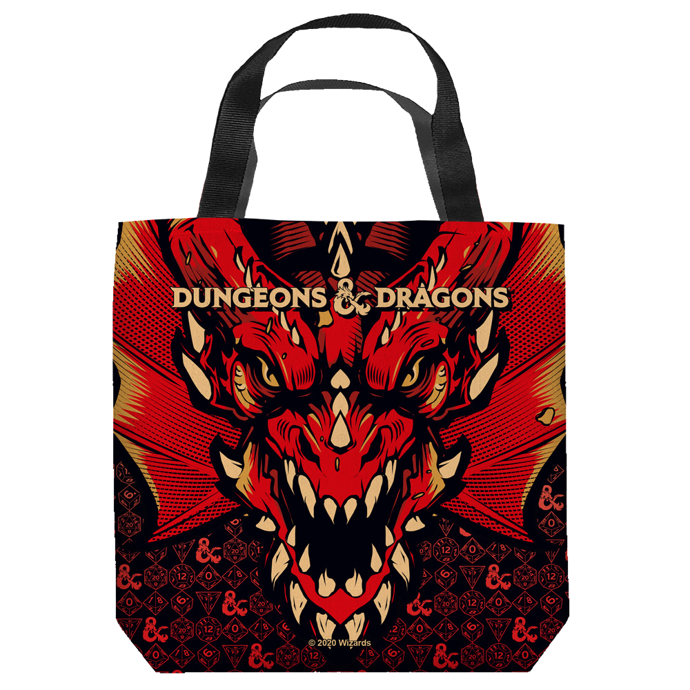Dungeons & Dragons Dragon - Tote Bag Tote Bags Dungeons & Dragons