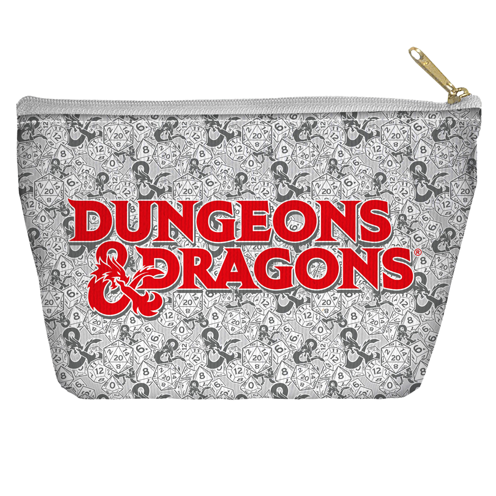Dungeons & Dragons Cast Your Lot - T Bottom Accessory Pouch T Bottom Accessory Pouches Dungeons & Dragons