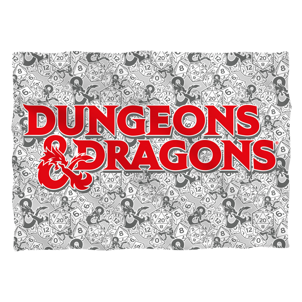 Dungeons & Dragons Cast Your Lot (Front/Back Print) - Pillow Case Pillow Cases Dungeons & Dragons