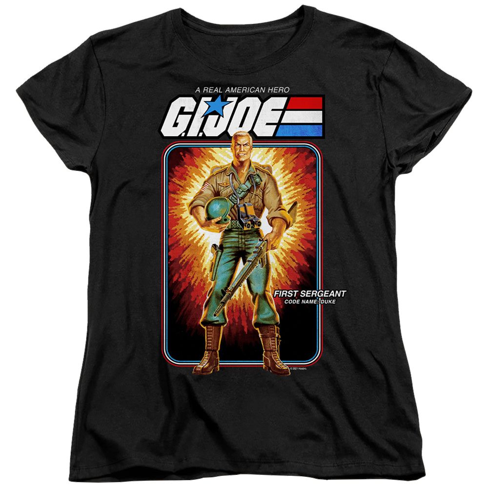 G.I. Joe Duke Card - Women's T-Shirt Women's T-Shirt G.I. Joe