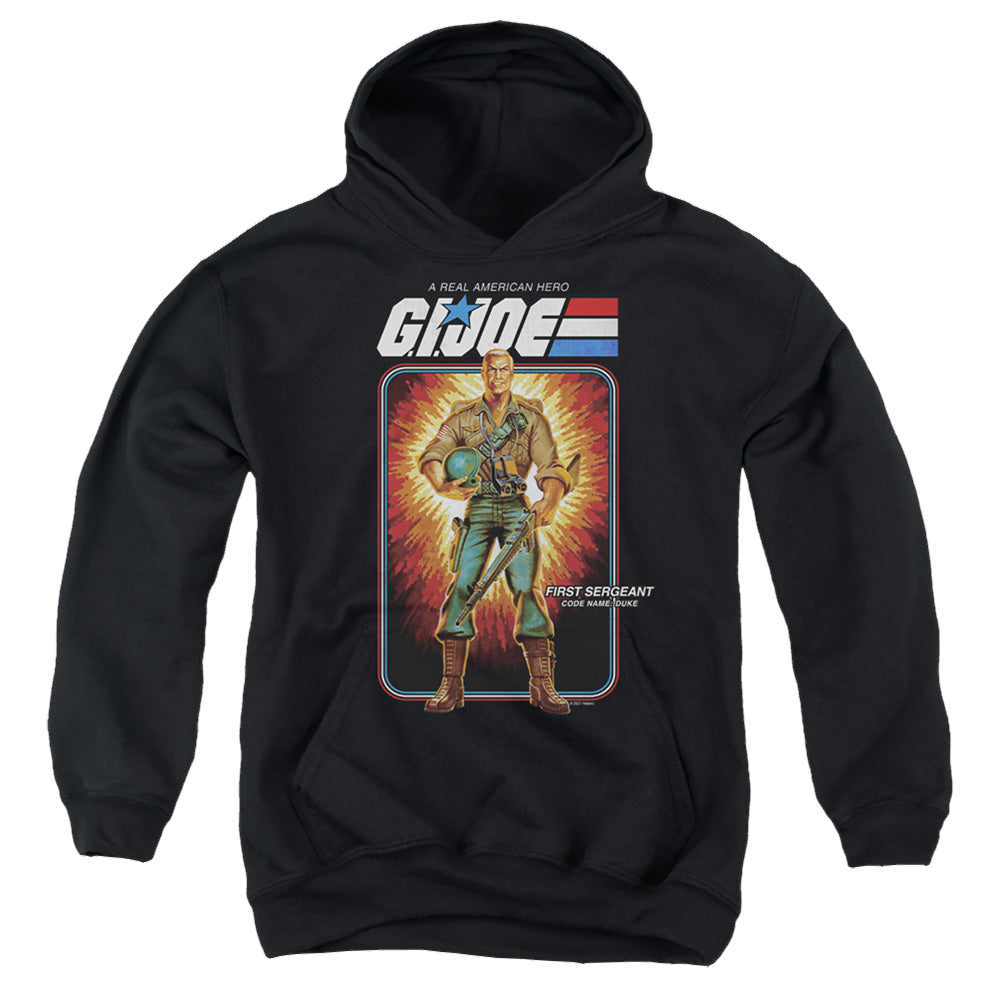 G.I. Joe Duke Card - Youth Hoodie Youth Hoodie (Ages 8-12) G.I. Joe