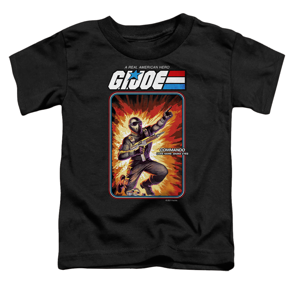 G.I. Joe Snake Eyes Card - Toddler T-Shirt Toddler T-Shirt G.I. Joe