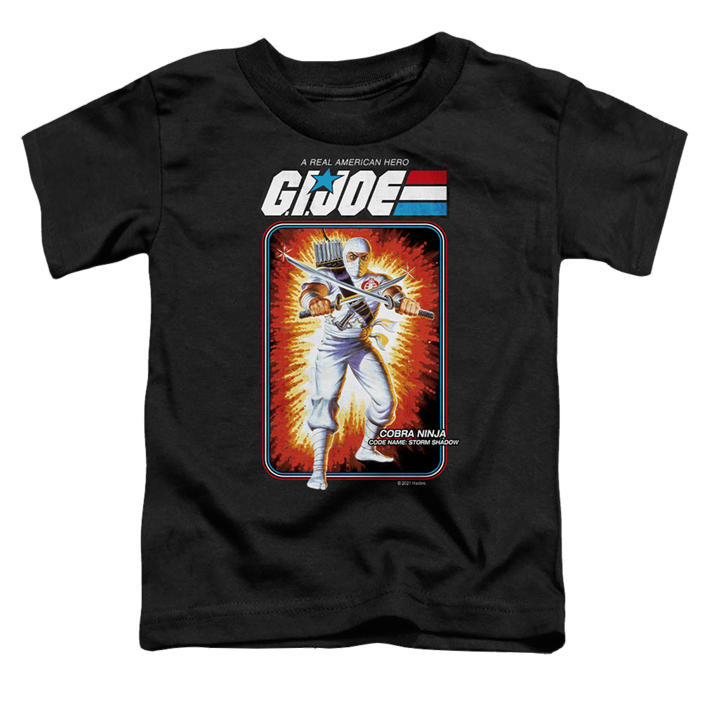 G.I. Joe Storm Shadow Card - Toddler T-Shirt Toddler T-Shirt G.I. Joe
