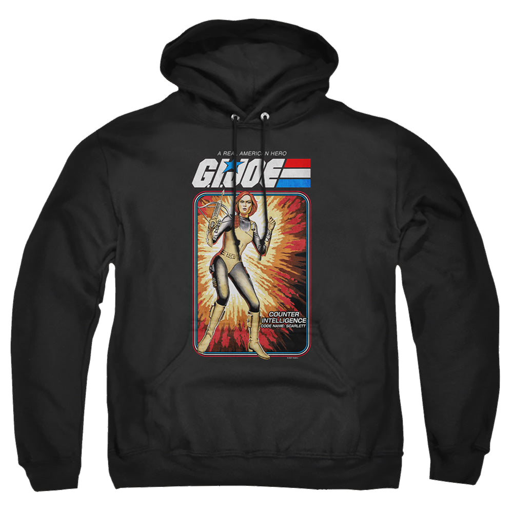 G.I. Joe Scarlett Card - Pullover Hoodie Pullover Hoodie G.I. Joe