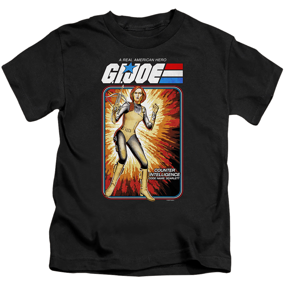 G.I. Joe Scarlett Card - Kid's T-Shirt Kid's T-Shirt (Ages 4-7) G.I. Joe