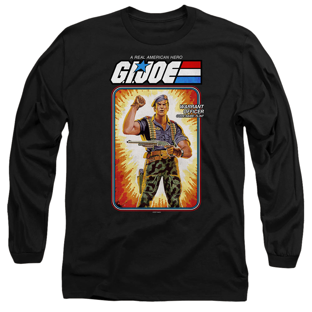G.I. Joe Flint Card - Men's Long Sleeve T-Shirt Men's Long Sleeve T-Shirt G.I. Joe
