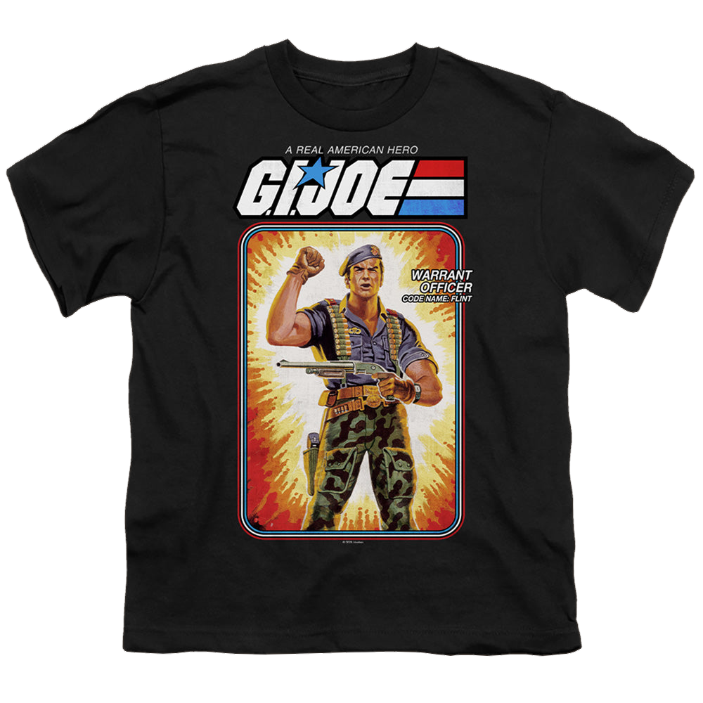 G.I. Joe Flint Card - Youth T-Shirt Youth T-Shirt (Ages 8-12) G.I. Joe