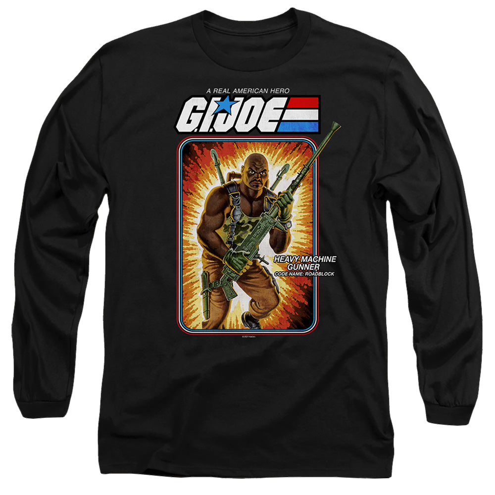 G.I. Joe Roadblock Card - Men's Long Sleeve T-Shirt Men's Long Sleeve T-Shirt G.I. Joe