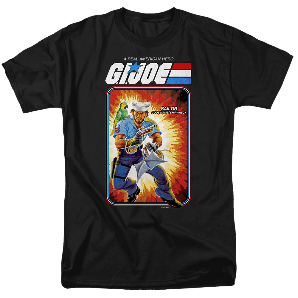 G.I. Joe Shipwreck Card - Men's Regular Fit T-Shirt Men's Regular Fit T-Shirt G.I. Joe