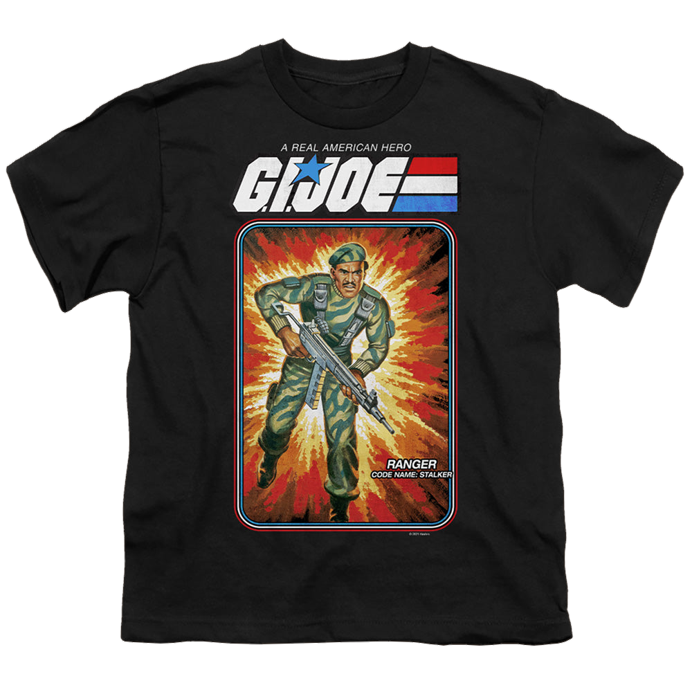 G.I. Joe Stalker Card - Youth T-Shirt Youth T-Shirt (Ages 8-12) G.I. Joe