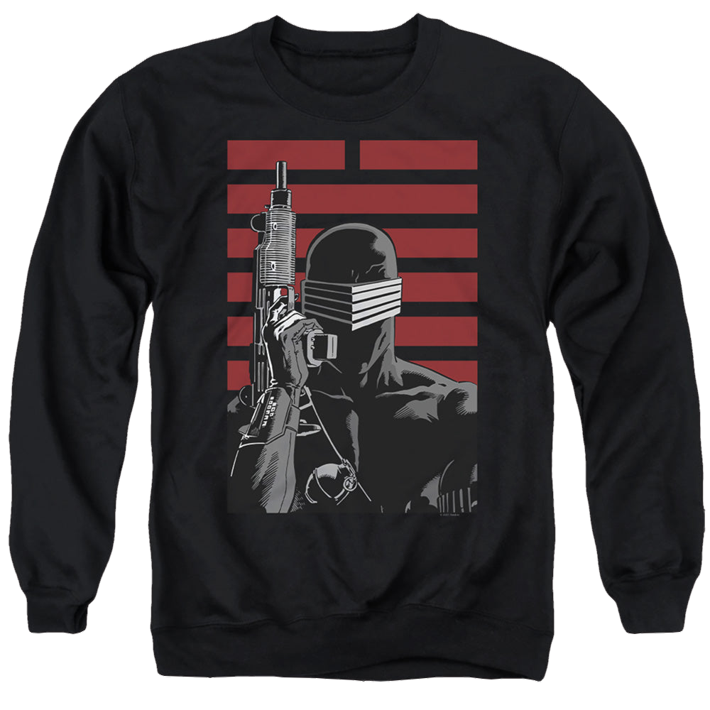G.I. Joe Snake Eyes Ninja - Men's Crewneck Sweatshirt Men's Crewneck Sweatshirt G.I. Joe