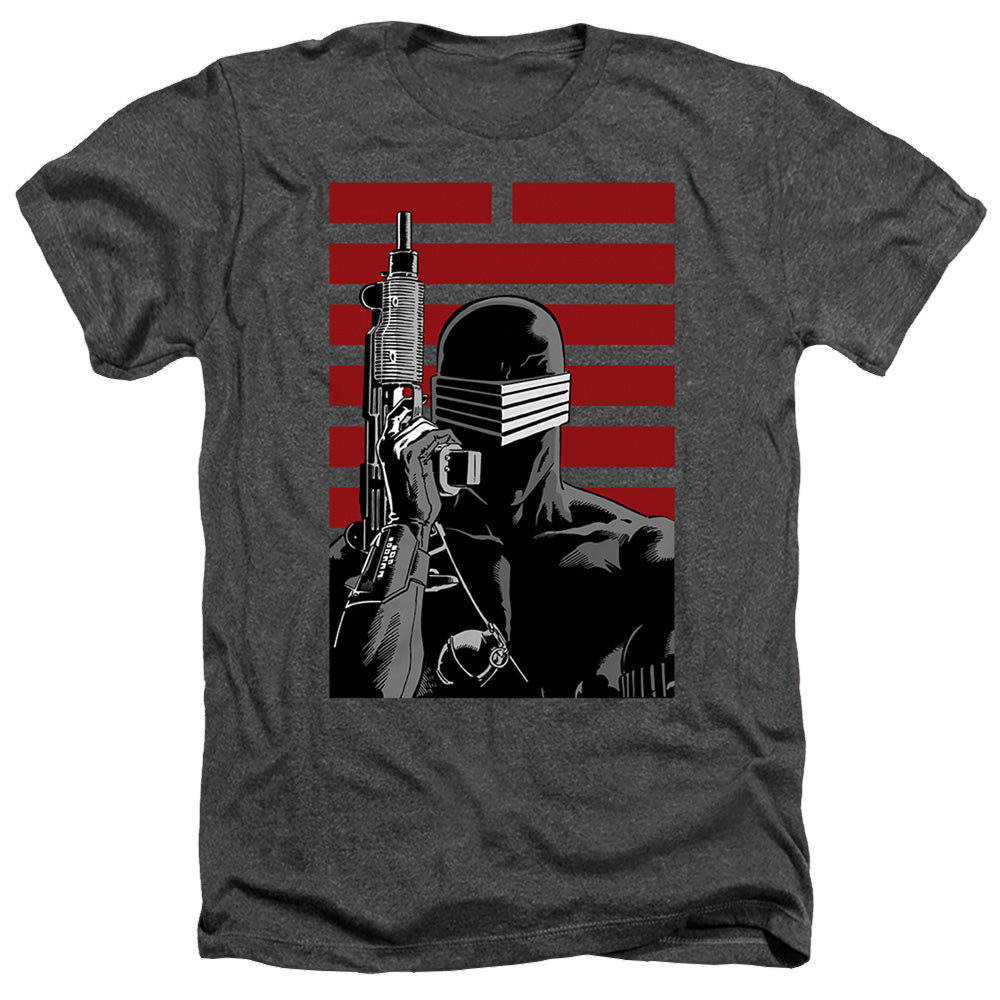 G.I. Joe Snake Eyes Ninja - Men's Heather T-Shirt Men's Heather T-Shirt G.I. Joe