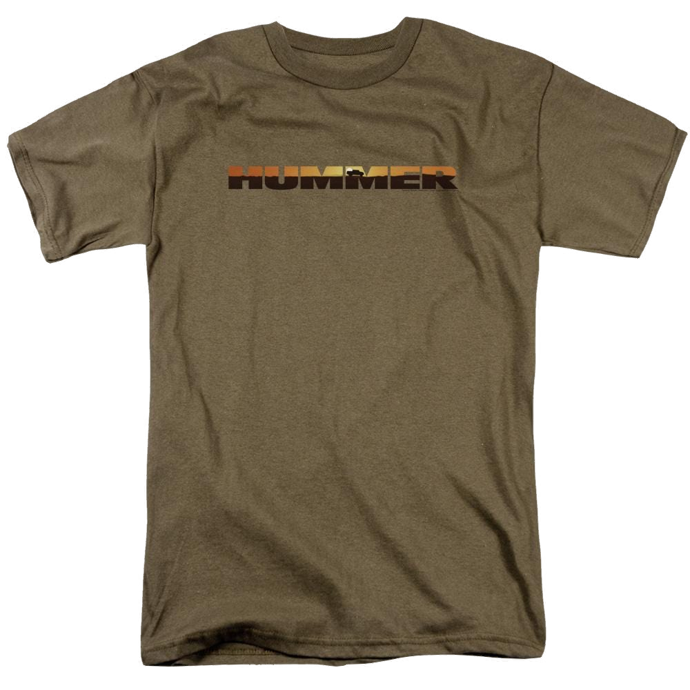 Hummer Hummer Sunset Logo - Men's Regular Fit T-Shirt Men's Regular Fit T-Shirt Hummer
