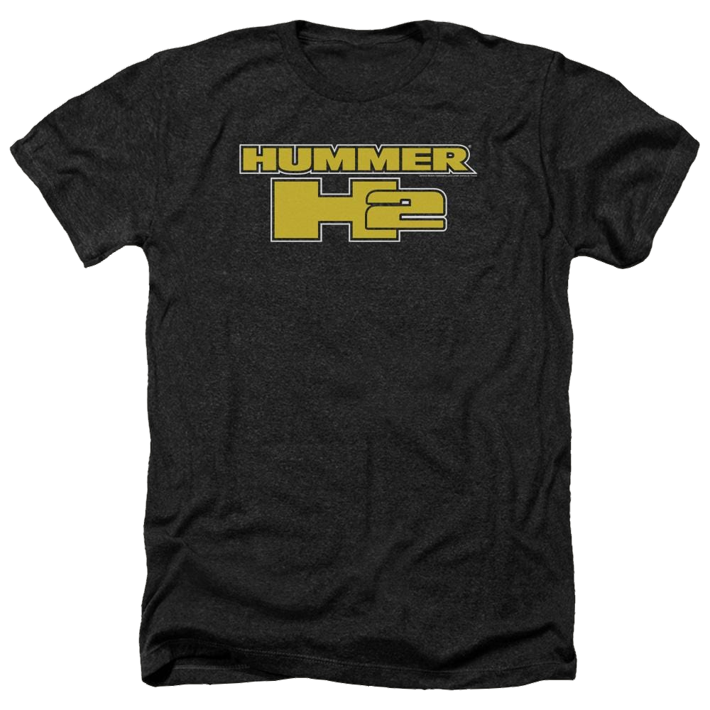 Hummer H2 Block Logo Men's Heather T-Shirt Men's Heather T-Shirt Hummer