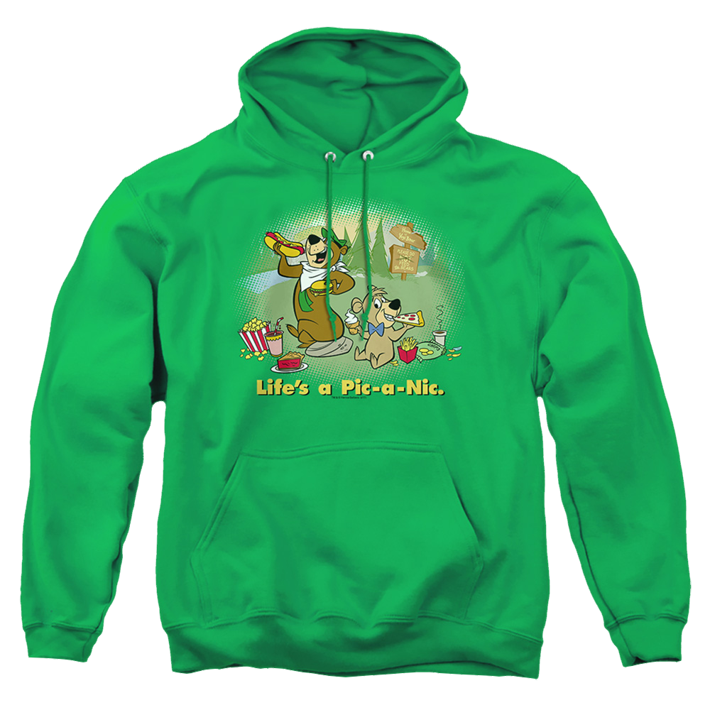 Yogi Bear Life'S A Picnic - Pullover Hoodie Pullover Hoodie Yogi Bear