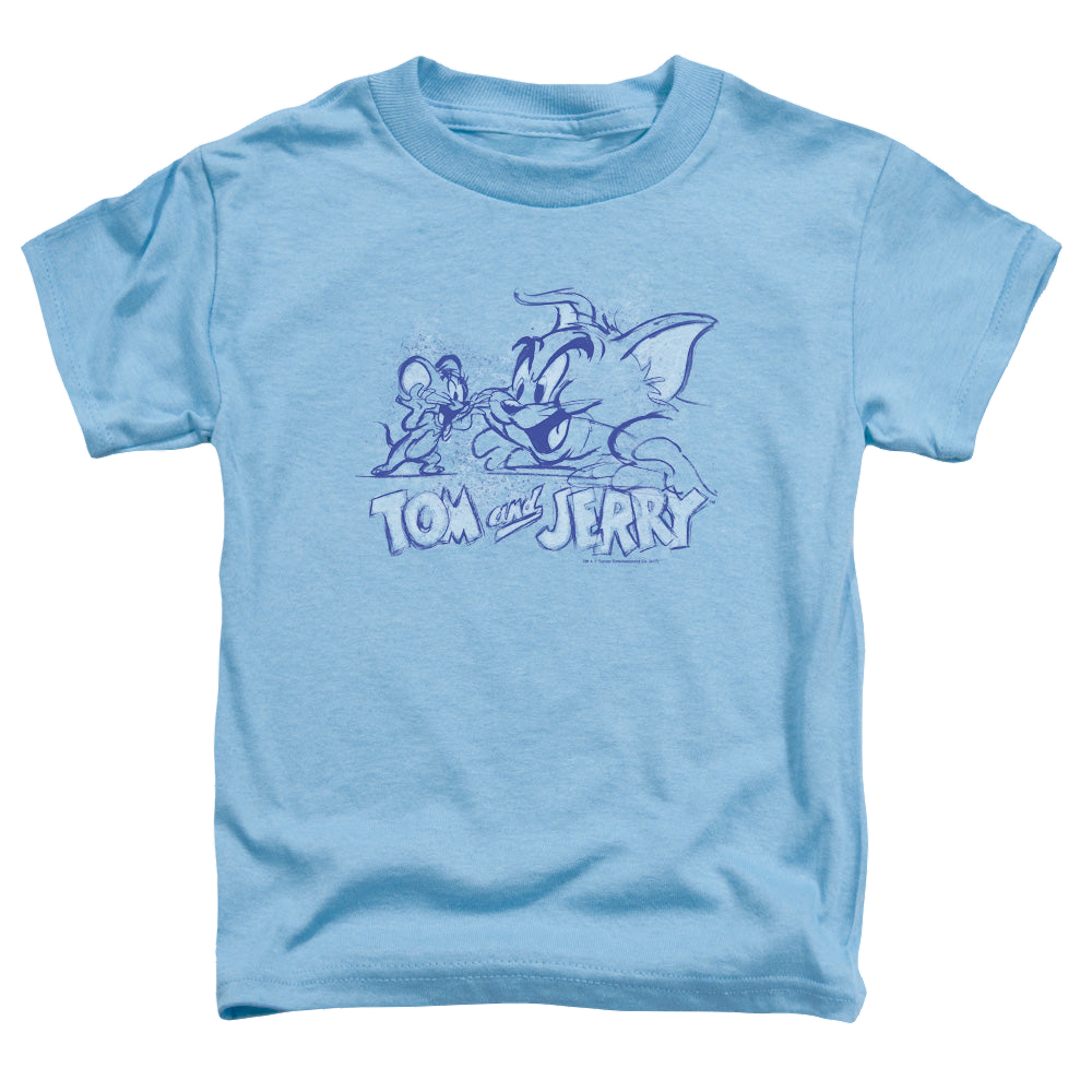 Tom and Jerry Sketchy - Toddler T-Shirt Toddler T-Shirt Tom and Jerry