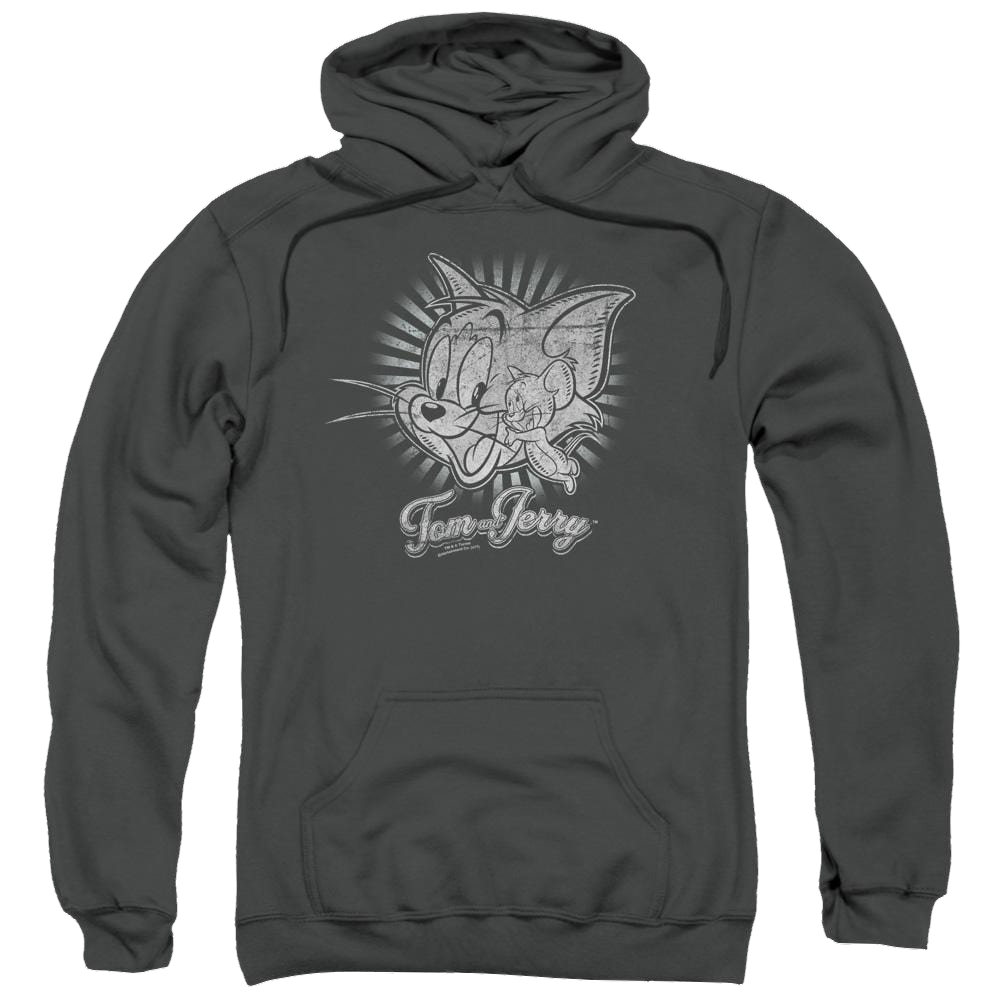 Tom and Jerry Classic Pals Pullover Hoodie Pullover Hoodie Tom and Jerry
