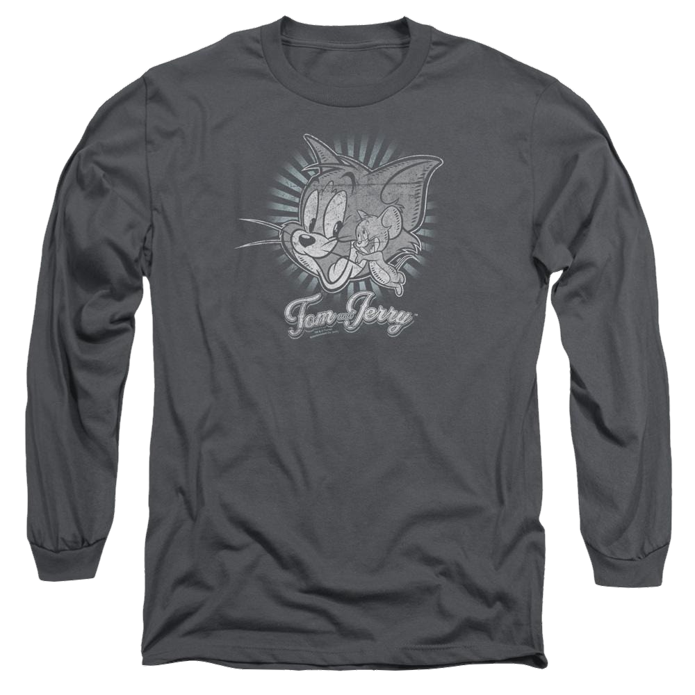 Tom and Jerry Classic Pals Men's Long Sleeve T-Shirt Men's Long Sleeve T-Shirt Tom and Jerry