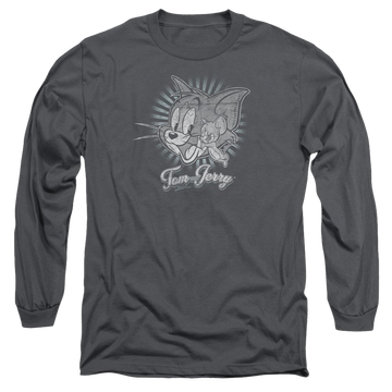 Tom and Jerry Classic Pals Men's Long Sleeve T-Shirt Men's Long Sleeve T-Shirt Tom and Jerry
