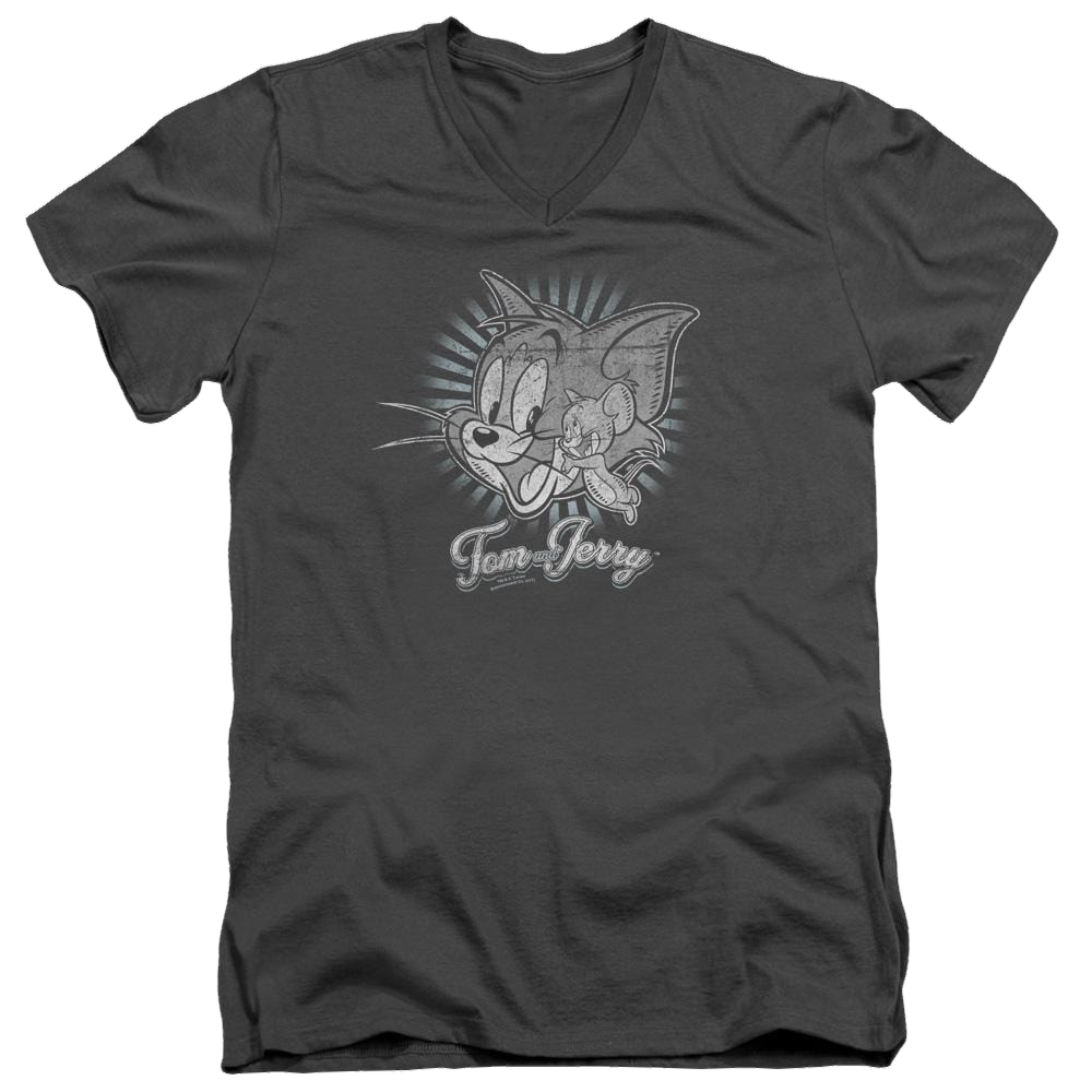 Tom and Jerry Classic Pals Men's V-Neck T-Shirt Men's V-Neck T-Shirt Tom and Jerry