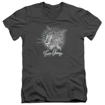 Tom and Jerry Classic Pals Men's V-Neck T-Shirt Men's V-Neck T-Shirt Tom and Jerry