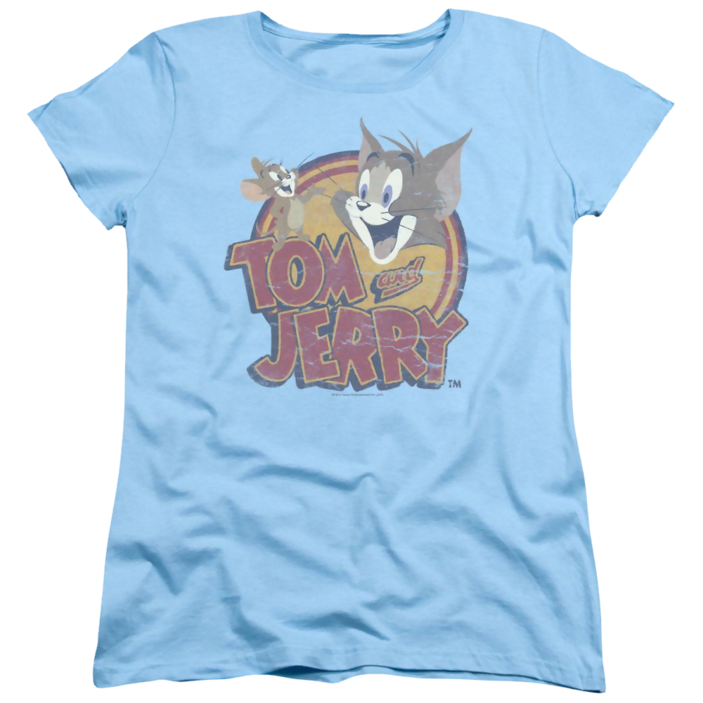Tom and Jerry Water Damaged Women's T-Shirt Women's T-Shirt Tom and Jerry