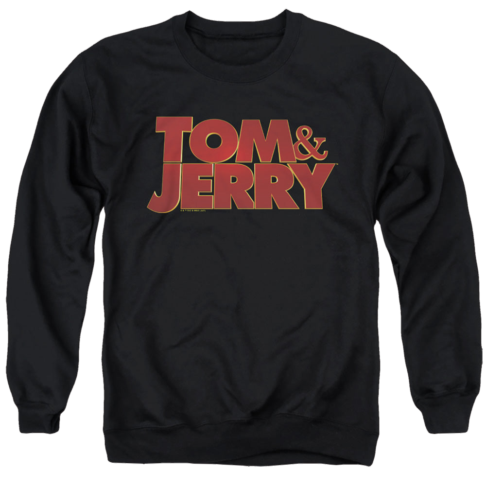 Tom and Jerry Movie Logo - Men's Crewneck Sweatshirt Men's Crewneck Sweatshirt Tom and Jerry