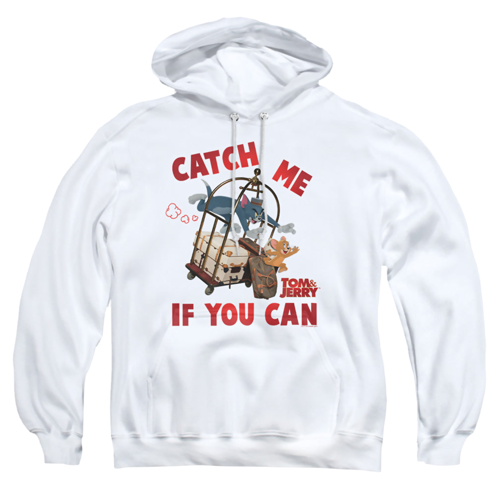 Tom and Jerry Catch Me If You Can - Pullover Hoodie Pullover Hoodie Tom and Jerry