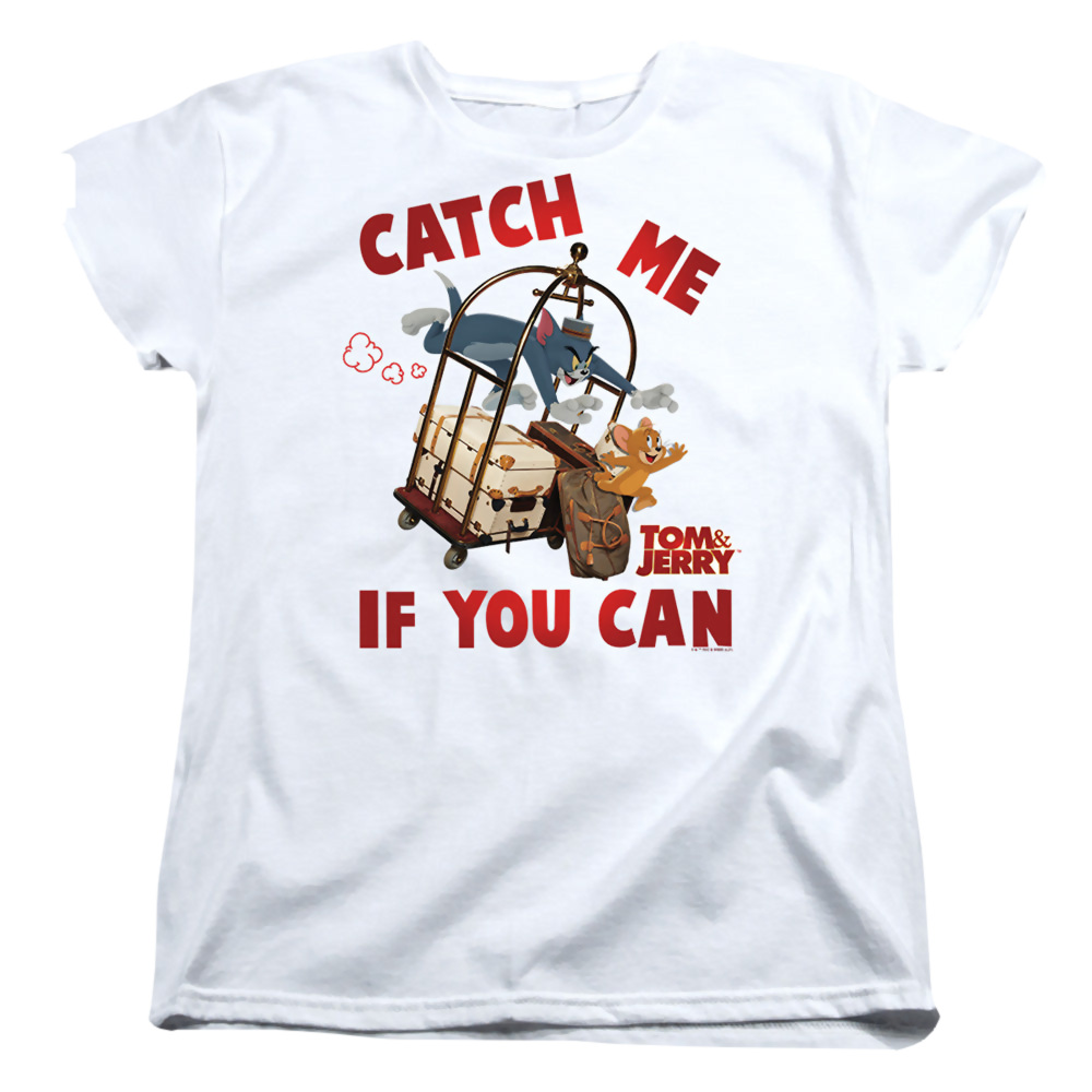 Tom and Jerry Catch Me If You Can - Women's T-Shirt Women's T-Shirt Tom and Jerry