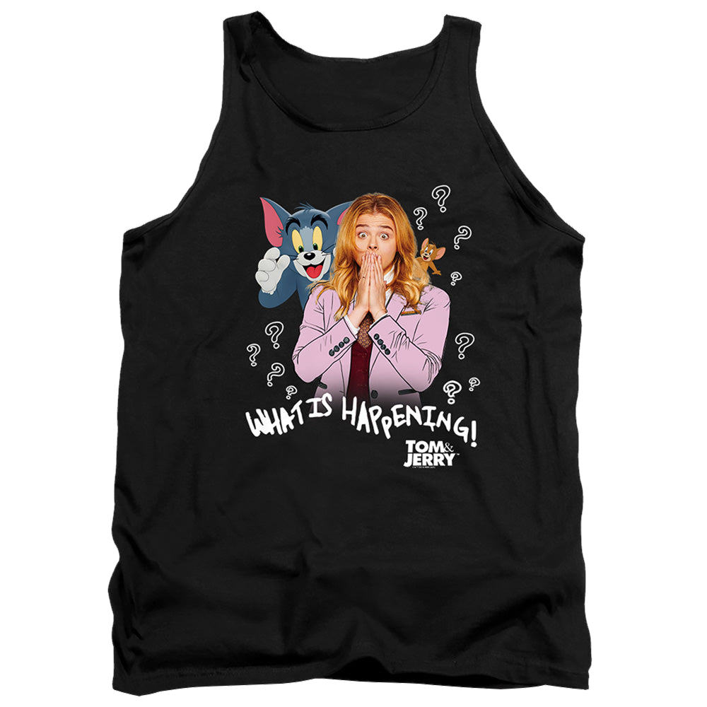 Tom and Jerry What Is Happening - Men's Tank Top Men's Tank Tom and Jerry