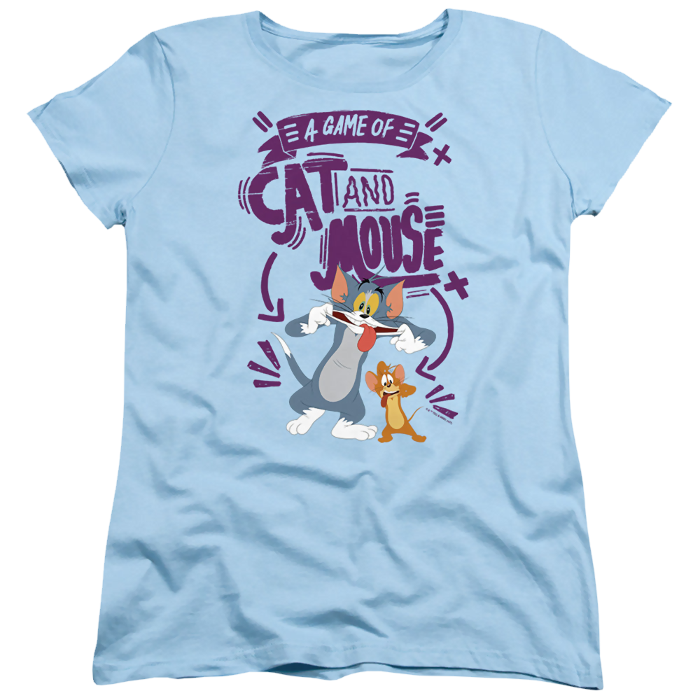 Tom and Jerry Cat And Mouse - Women's T-Shirt Women's T-Shirt Tom and Jerry