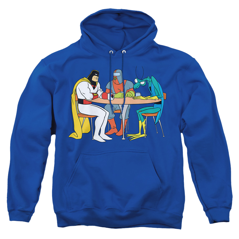 Rick and Morty Space Ghost Coast To Coast Brak & Zorak - Pullover Hoodie Pullover Hoodie Rick and Morty