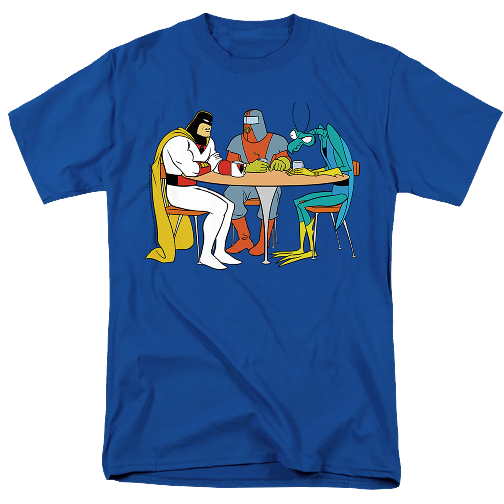 Rick and Morty Space Ghost Coast To Coast Brak & Zorak - Men's Regular Fit T-Shirt Men's Regular Fit T-Shirt Rick and Morty