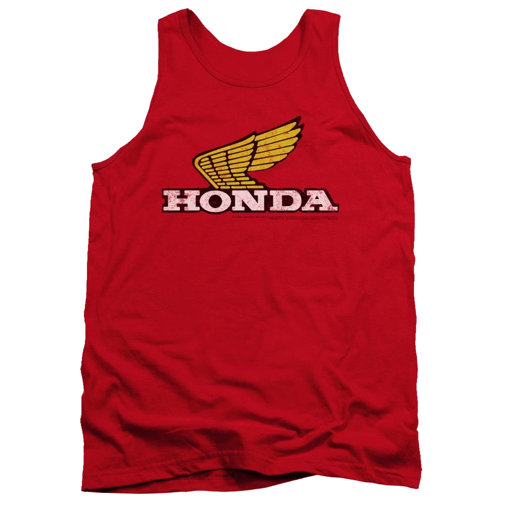 Honda Yellow Wing Logo - Men's Tank Top Men's Tank Honda