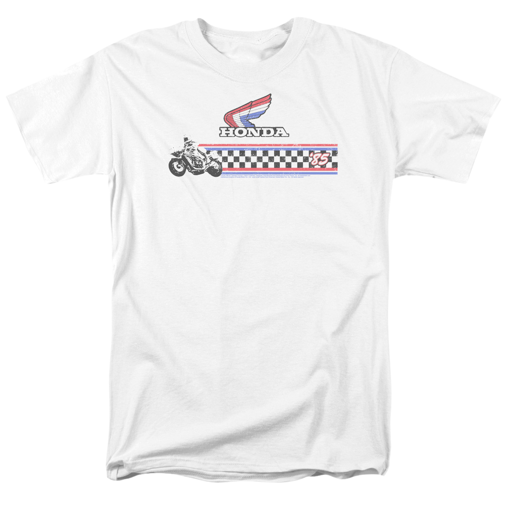 Honda 1985 Red White Blue - Men's Regular Fit T-Shirt Men's Regular Fit T-Shirt Honda